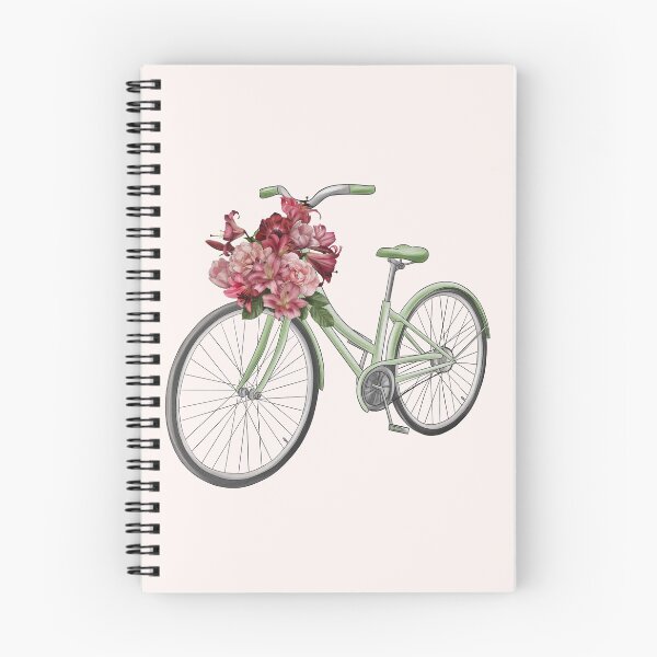 Item preview, Bicycle and flowers designed and sold by RinaMDesigns.