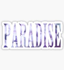 paradise Sticker