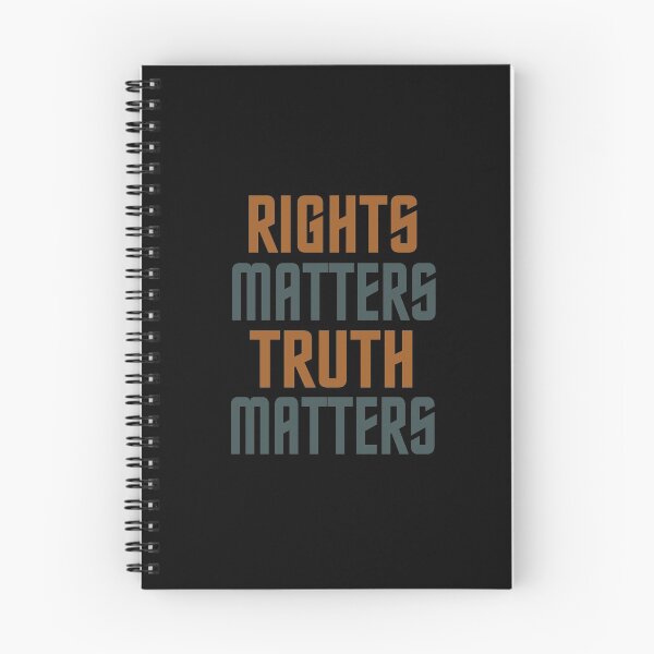 Item preview, Rights matters Truth matters designed and sold by TheaDesign.