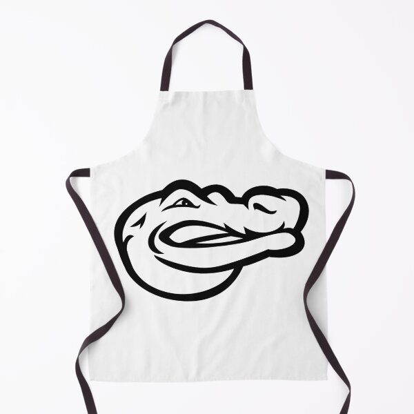 Item preview, Alligator or Gator Head Side View Mascot Black and White designed and sold by patrimonio.