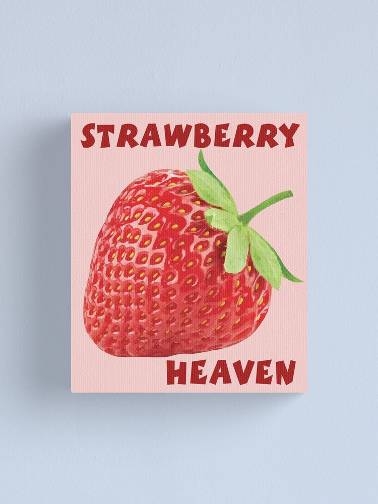 Alternate view of Strawberry Canvas Print