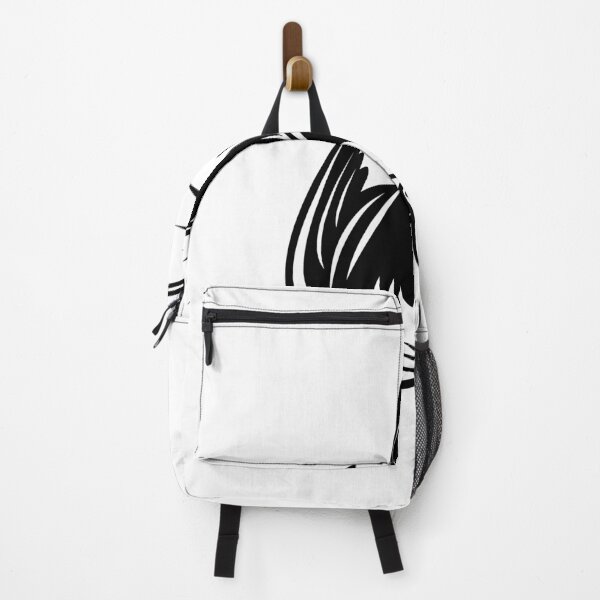 Item preview, Junglefowl Cockerel or Rooster in Fighting Stance Retro Black and White designed and sold by patrimonio.