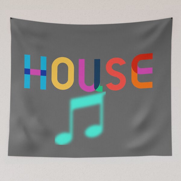 Item preview, House music designed and sold by Raw Creative Prints.