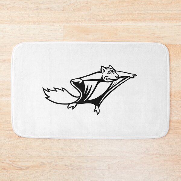 Item preview, Northern Flying Squirrel Mascot Black and White designed and sold by patrimonio.