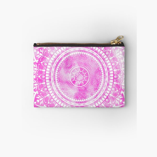 Item preview, Mandala pink pink white marbled designed and sold by ChrissiCreation.