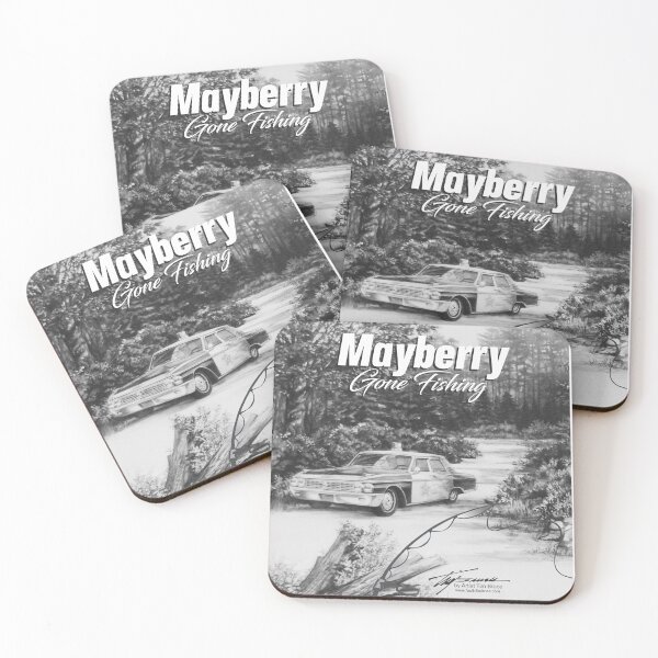Item preview, Gone Fishing Mayberry designed and sold by DKEriksenArt.