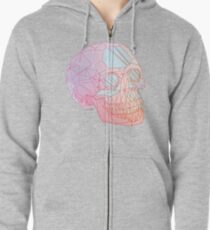 Crystal Skull Zipped Hoodie