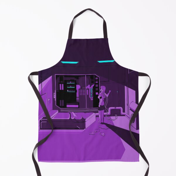 Item preview, Futuristic cyberpunk girl designed and sold by DerNerd.