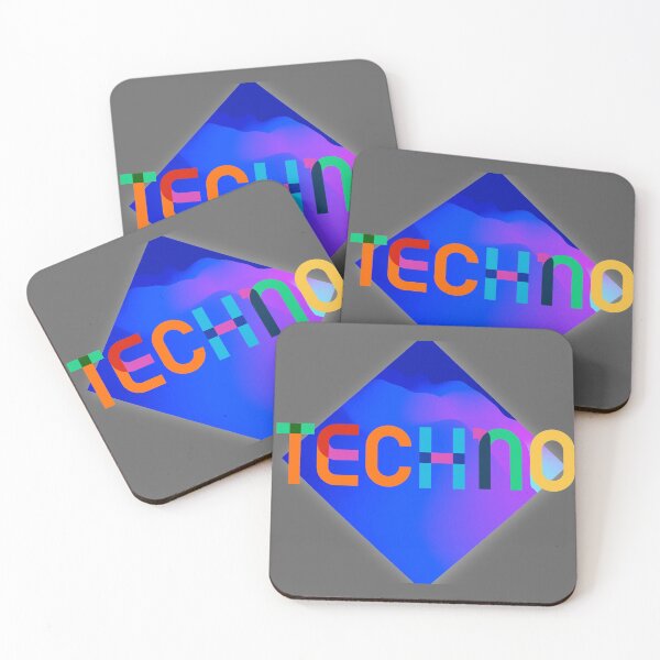 Item preview, Techno designed and sold by Raw Creative Prints.