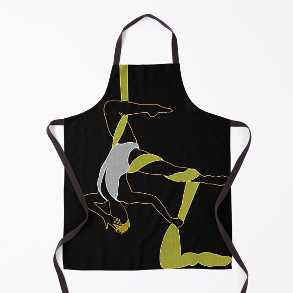 Item preview, Aerial Silk tightrope walker Muscular Elegant Silhoulette ... designed and sold by Zwuck.