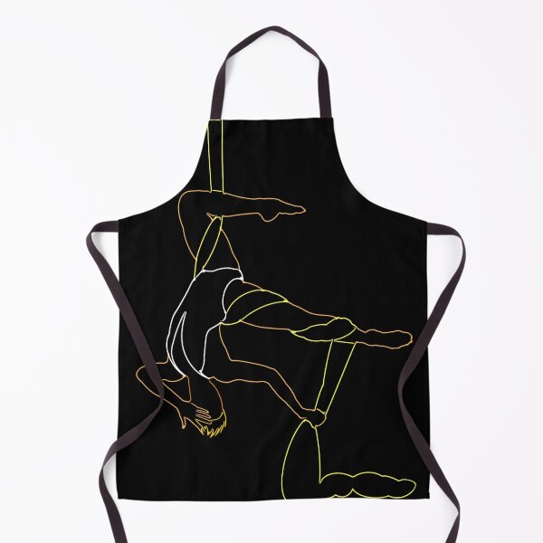 Item preview, Aerial Silk tightrope walker Muscular Elegant Silhoulette designed and sold by Zwuck.