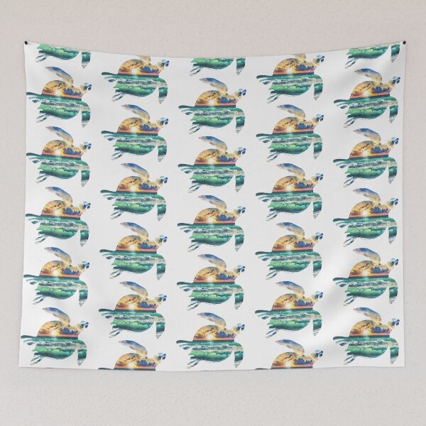 Item preview, Sea Turtle Waves designed and sold by Heathermarie321.