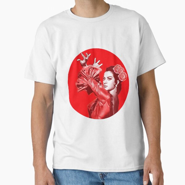 Vista previa del artículo con la obra «Lola Flores Lunares Rojos », diseñado y vendido por JmB Folkloricas.