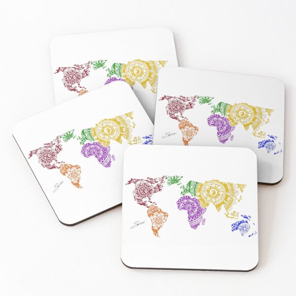 Item preview, World Mandala Colour designed and sold by Paleomc.