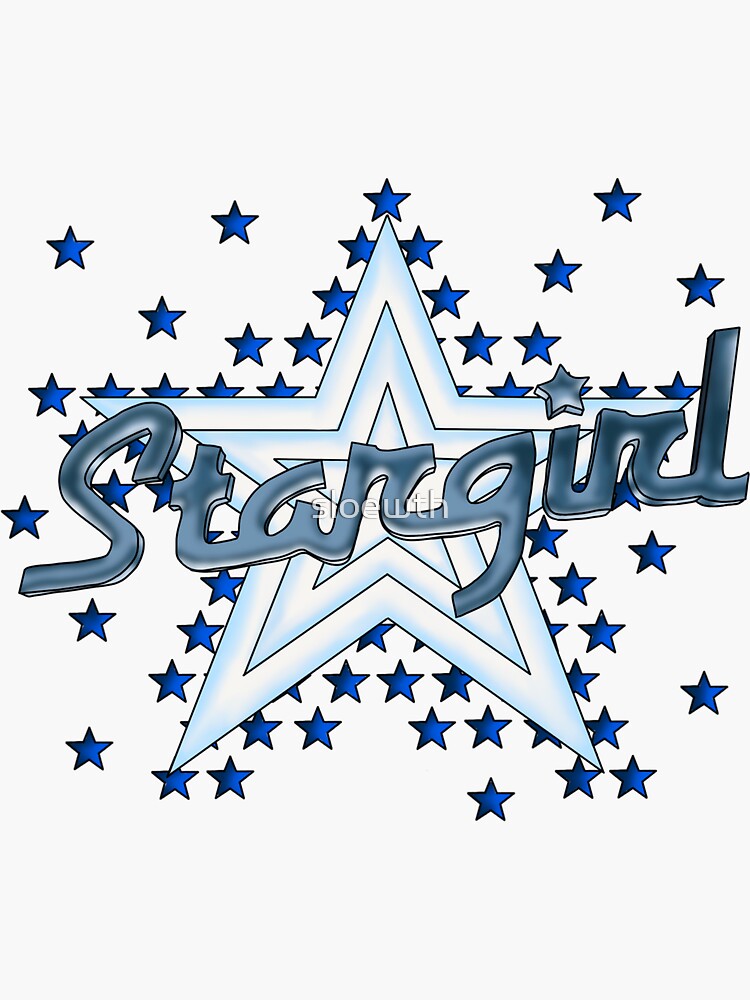 Stargirl Logo Sticker for Sale by sloewth