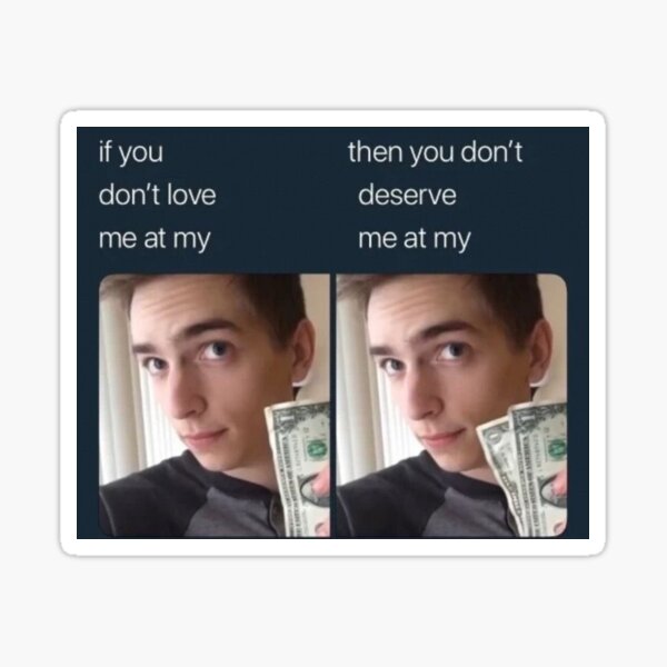 “Drew gooden meme sticker” Sticker by marysiakarlo | Redbubble