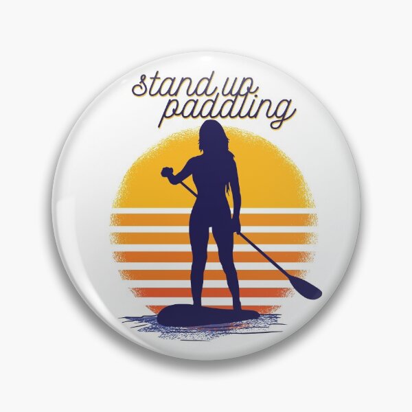 Item preview, Stand Up Paddling SUP Girl Vintage designed and sold by shirtystar.