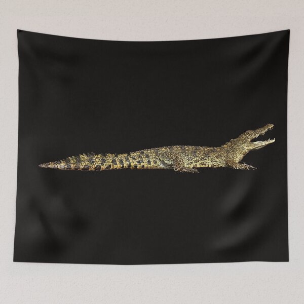 Item preview, Nile Crocodile Color Print designed and sold by designsasstultd.