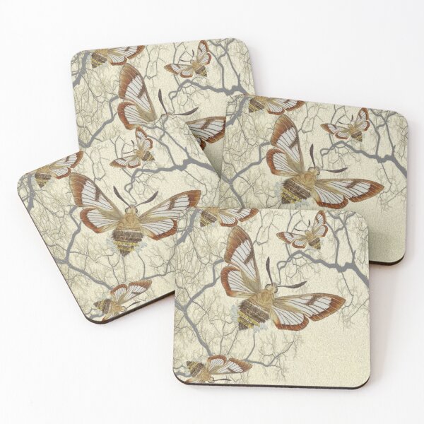 Item preview, Bee Hawk Moths designed and sold by Sueburnsinsects.