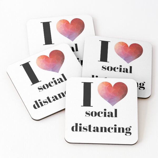 Item preview, I love social distancing designed and sold by paul-z-pod.