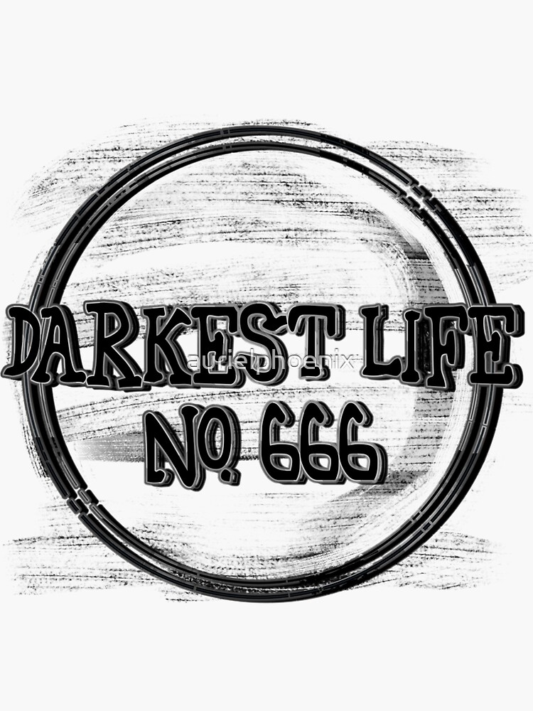 Darkest Life Vintage Stamp by aurielphoenix