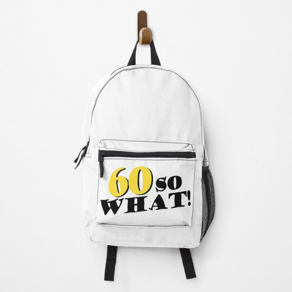 Item preview, 60 So What Funny Inspirational 60th Birthday Typography designed and sold by OneLook.