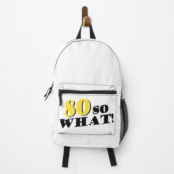 Item preview, Copy of 80 So What Funny Inspirational 80th Birthday Typography designed and sold by OneLook.