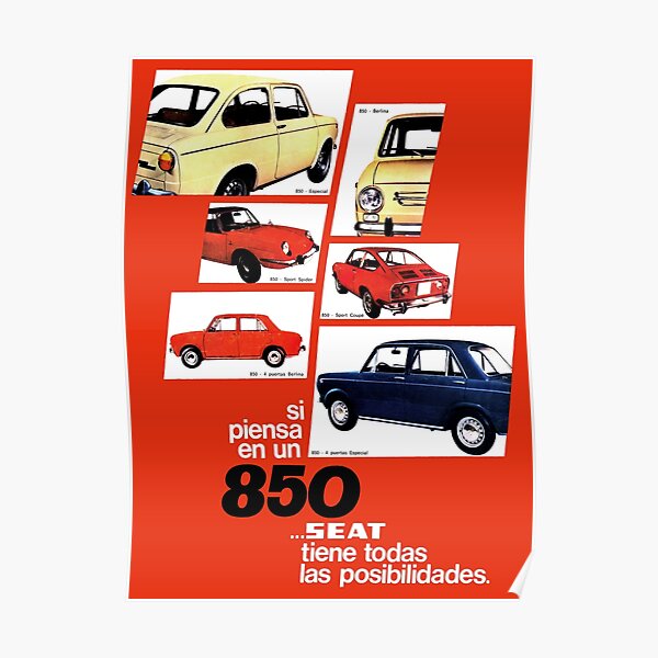 Fiat Multipla Posters Redbubble