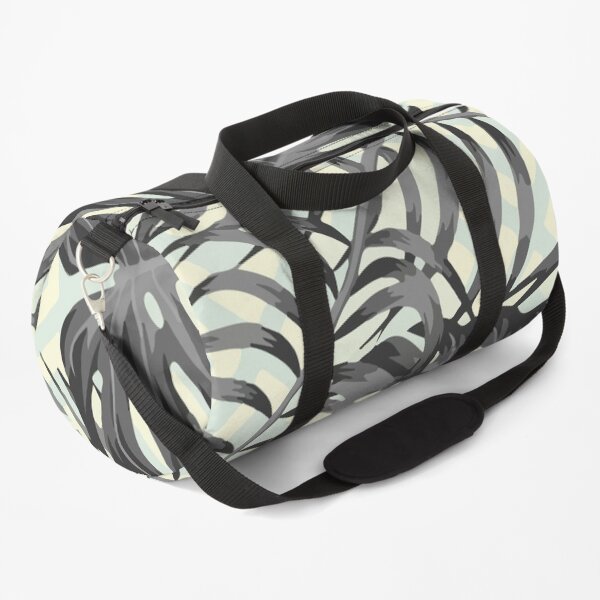 Elegant tropical leaves Duffle Bag