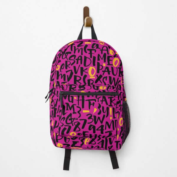 Item preview, Letters Pattern - Pink designed and sold by parazitgoodz.