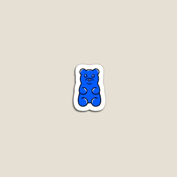 Blue Gummy Bear Sticker – Doodlecorn