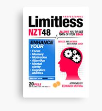 Limitless Pills - NZT 48 (2nd Version) Canvas Print