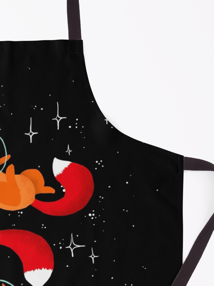 Alternate view of Space Foxes Apron