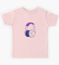 Vector Headphones Kids Tee