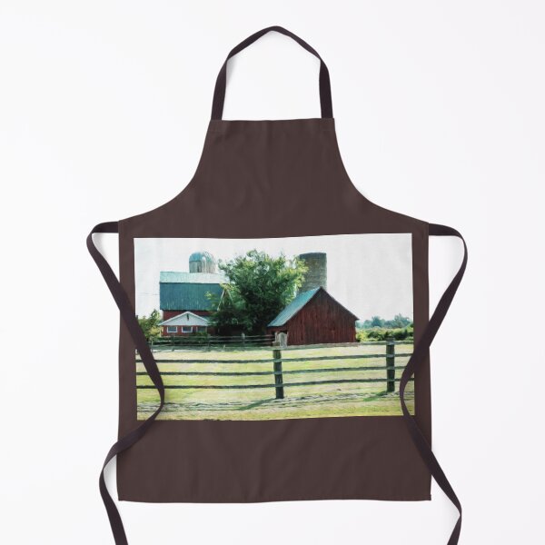Item preview, Red Barn Behind The Corral designed and sold by Finding Fortuity.
