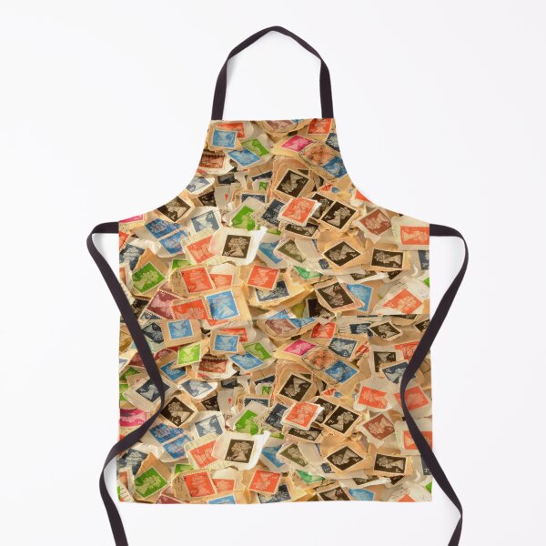 Item preview, Old British Postage Stamps Texture designed and sold by HotHibiscus.