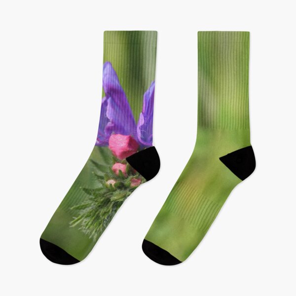 Item preview, Viper's bugloss blue and pink flowers 2 designed and sold by Anna Lemos.