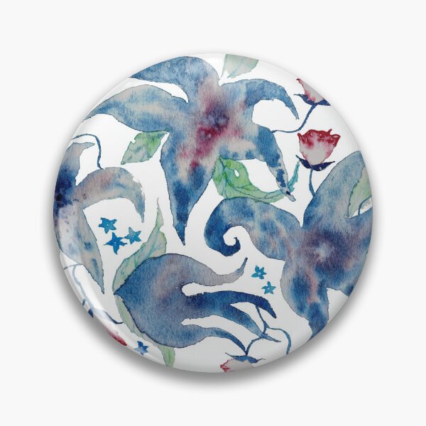 Item preview, Dreamy Flowers designed and sold by María Casas Watercolour Designs.