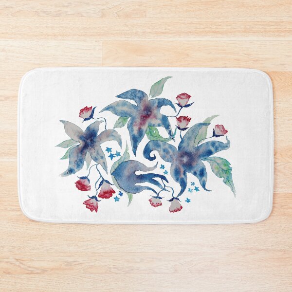 Item preview, Dreamy Flowers designed and sold by María Casas Watercolour Designs.