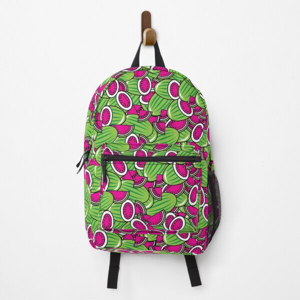 Item preview, Funky Hot Pink and Green Watermelon Pattern designed and sold by HotHibiscus.