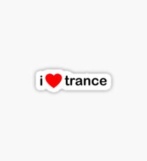I Love Trance Sticker