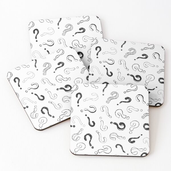 Item preview, Seamless pattern with hand drawn doodle questions marks. designed and sold by Yevheniia Hulinska.