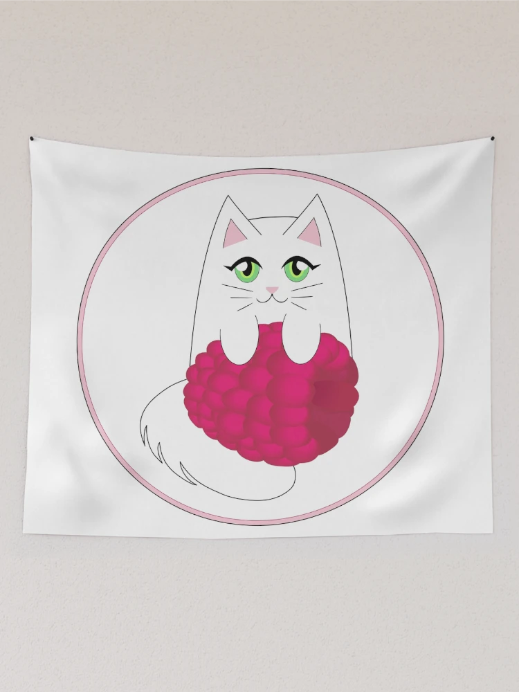 Thumbnail 2 of 3, Tapestry, Raspberry Cat designed and sold by Raspberry-Cat.