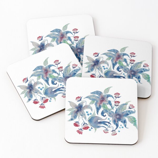 Item preview, Dreamy Flowers designed and sold by María Casas Watercolour Designs.
