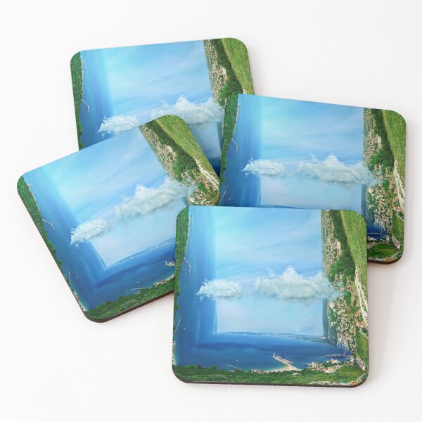 Item preview, Balchik black sea coast cube design designed and sold by psychoshadow.