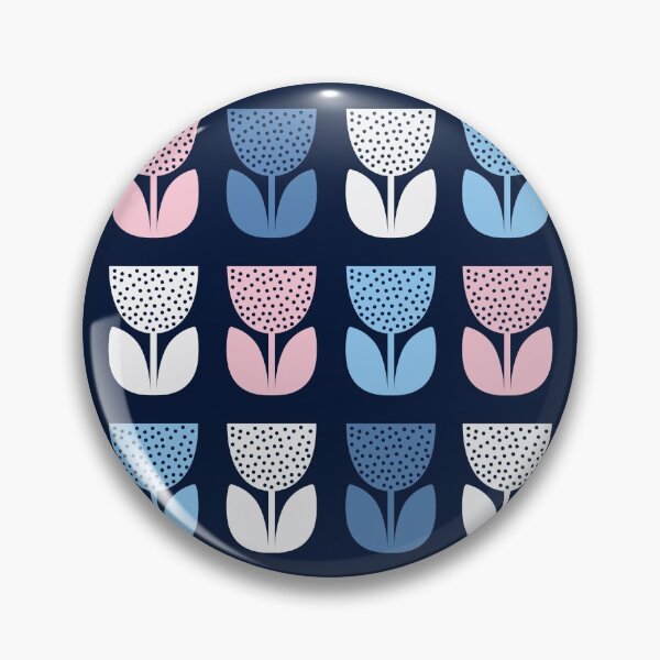 Item preview, Geometric Pattern: Poppy: Julia designed and sold by Red Wolf.