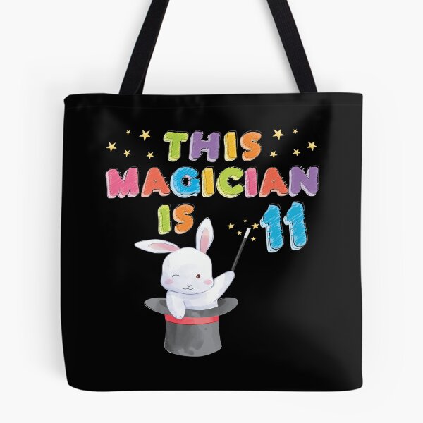 Item preview, This Magician Is 11 Years Old Kid 11th Birthday Rabbit graphic designed and sold by Grabitees.