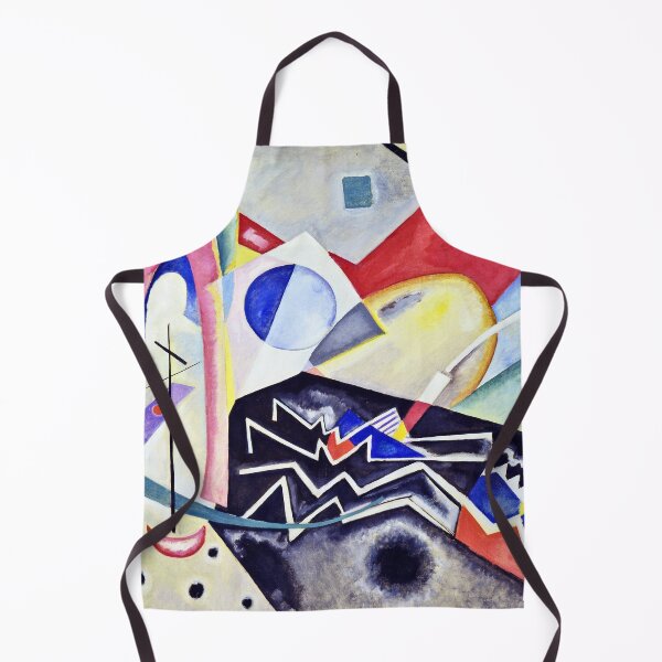 Item preview, Wassily Kandinsky - White Zig Zags designed and sold by vakashop.