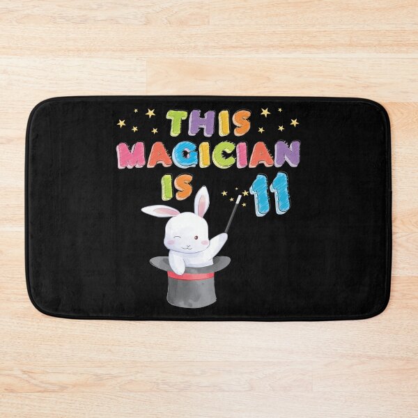 Item preview, This Magician Is 11 Years Old Kid 11th Birthday Rabbit graphic designed and sold by Grabitees.