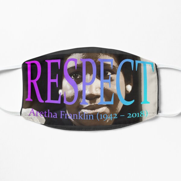 Aretha Franklin 1942-2018 Mask